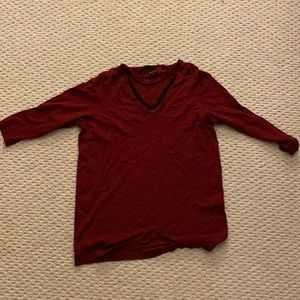 Burgundy sweater